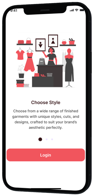 Huezo Mobile App: Login